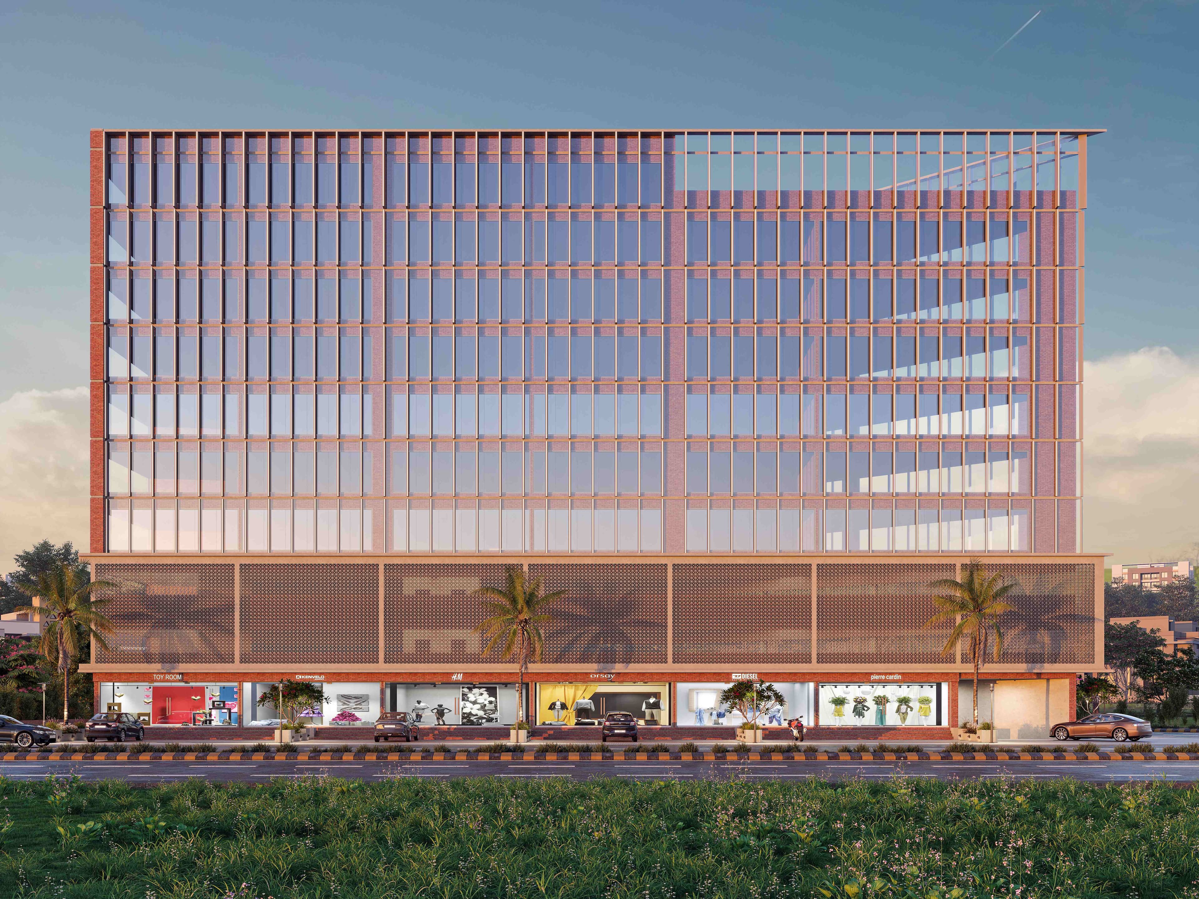 The Alpine Lagoon - Premium Shops & Office spaces with modern amenities at MR 10, Indore | Real Space Group Indore