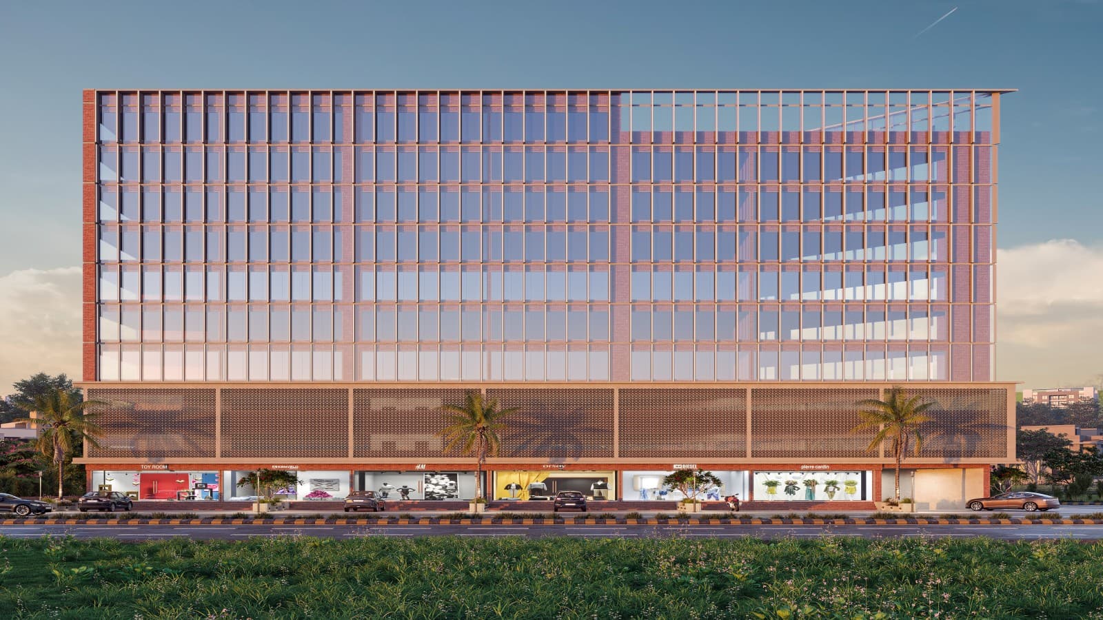 The Alpine Lagoon - Premium Shops & Office spaces with modern amenities in MR 10, Indore, Indore Real Estate