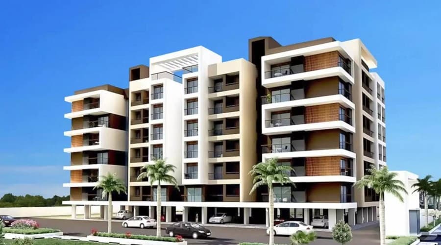 Space Park - Modern residential towers at Mahalaxmi Nagar, Indore | Delivered Project by Real Space Group