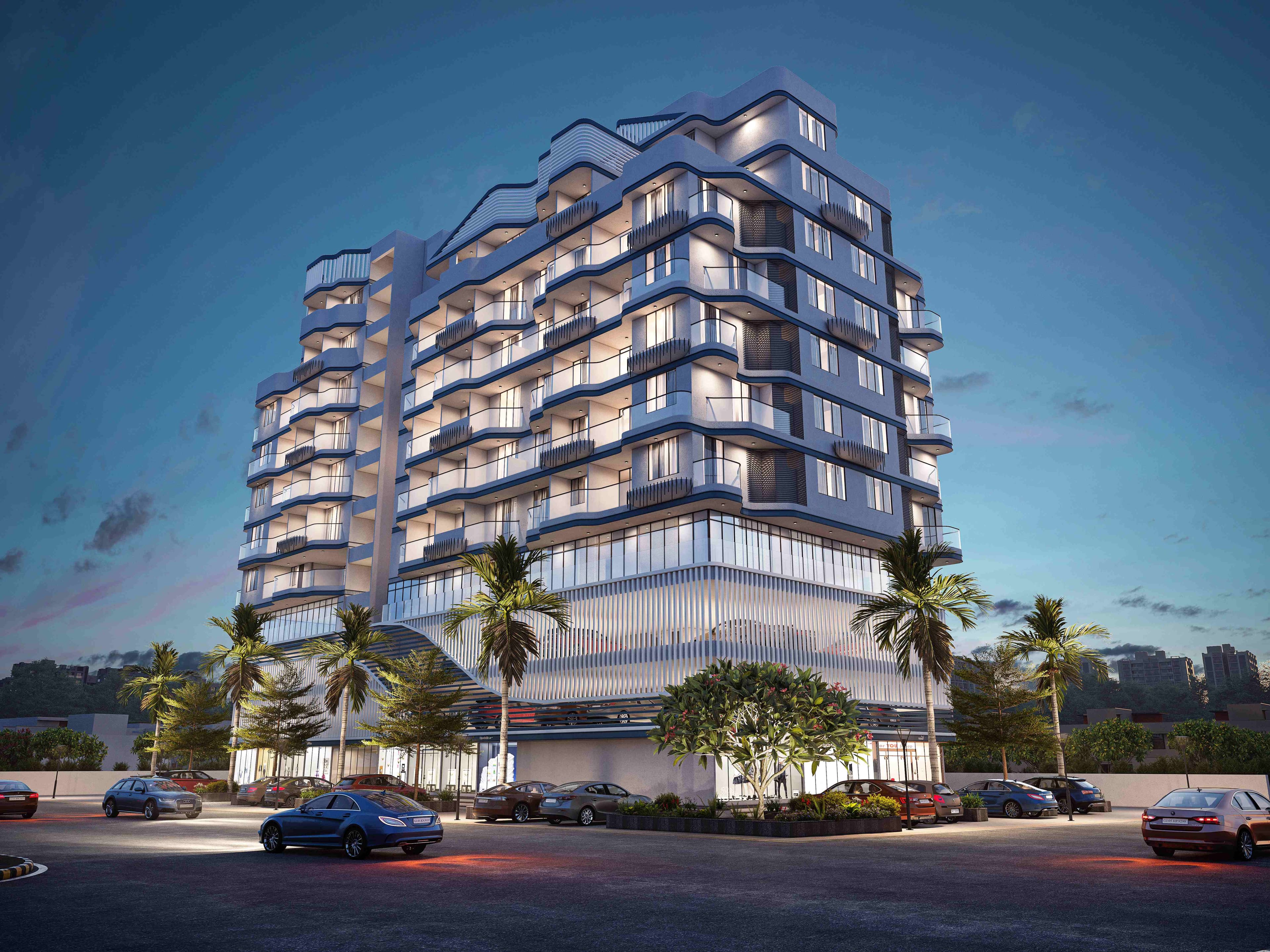 Regency Lagoon - Luxury 2&3 BHK apartments with terrace at Niranjanpur, Vijay Nagar | Real Space Group Indore